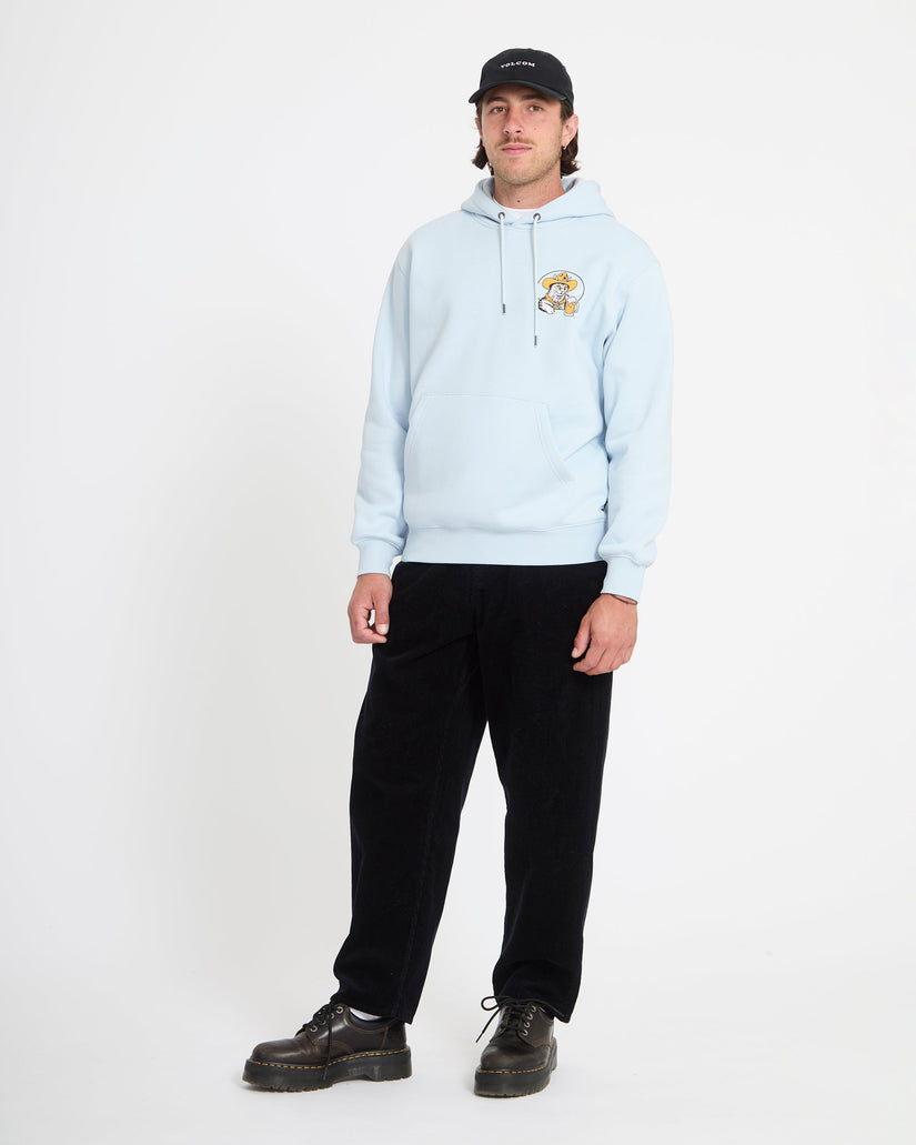 Noder Hoodie - Light Blue Acid