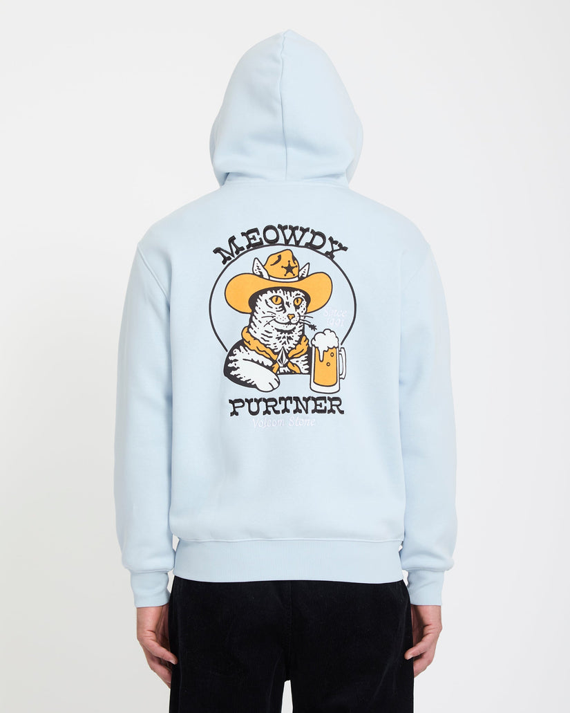Noder Hoodie - Light Blue Acid