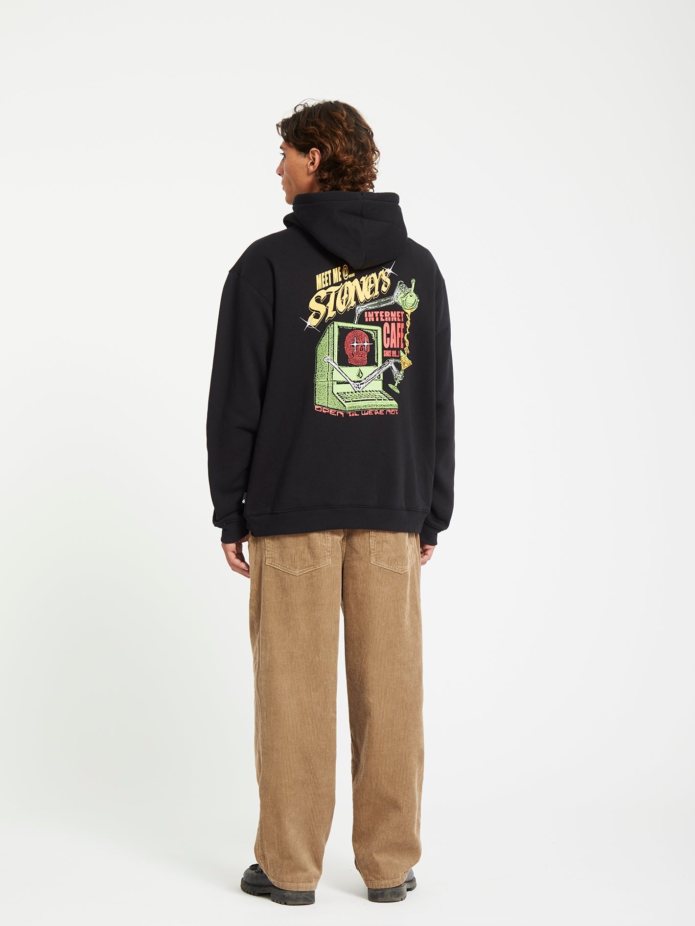 Noder Hoodie - Black - Men - Volcom UK – Volcom United Kingdom