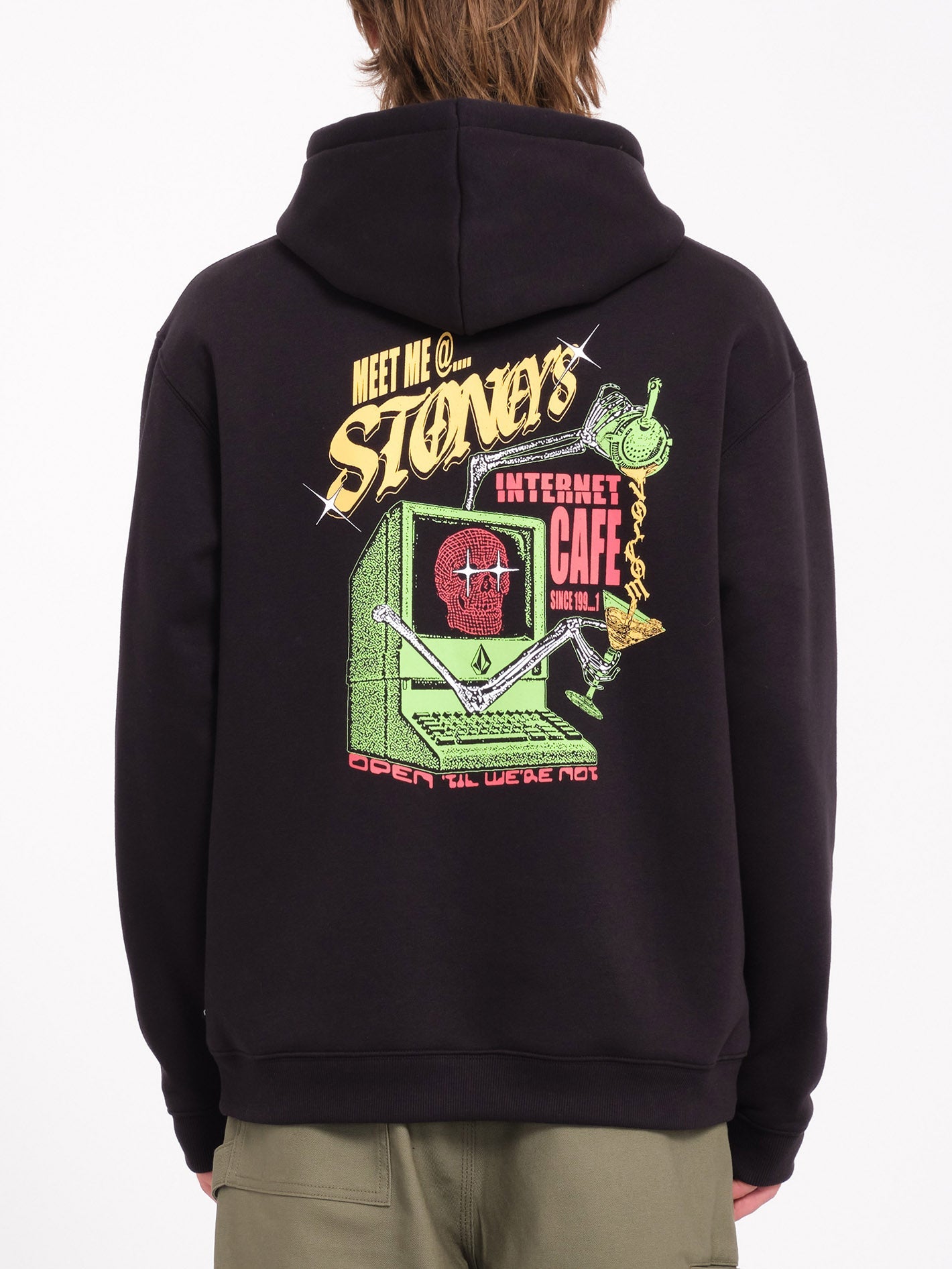 Noder Hoodie - Black - Men - Volcom UK – Volcom United Kingdom