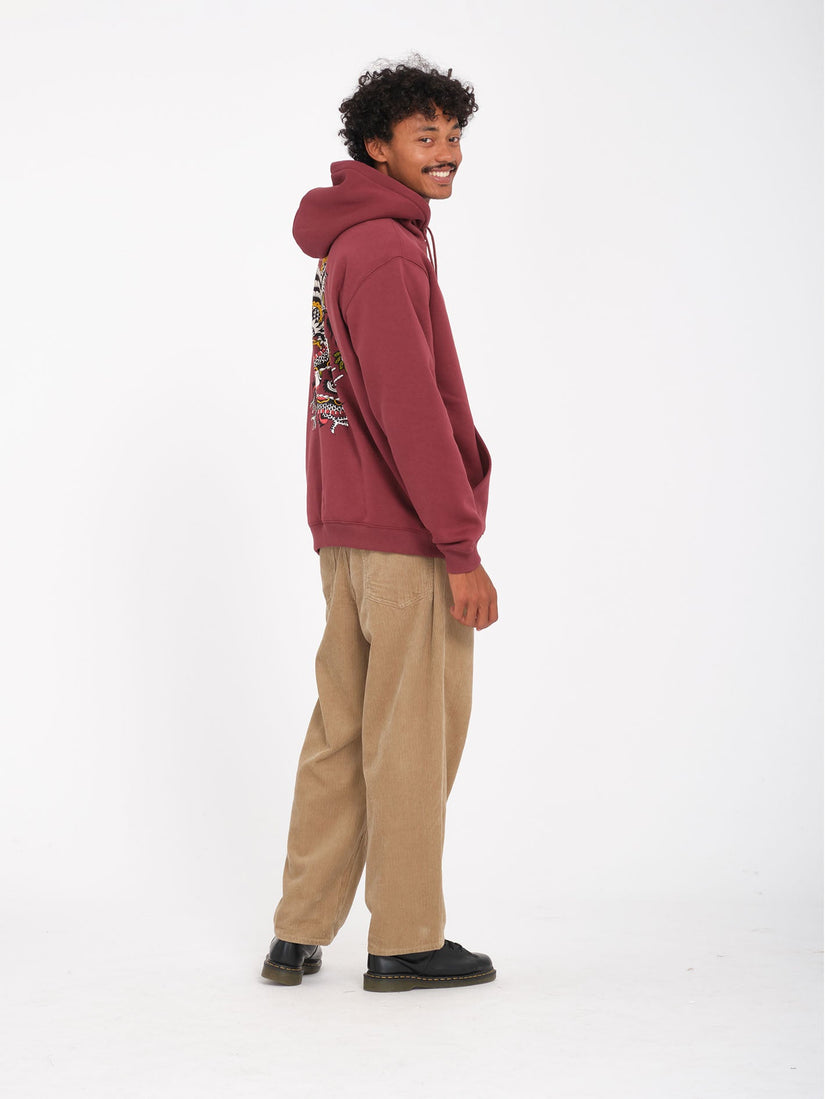 Lintell Classic Hoodie - Merlot