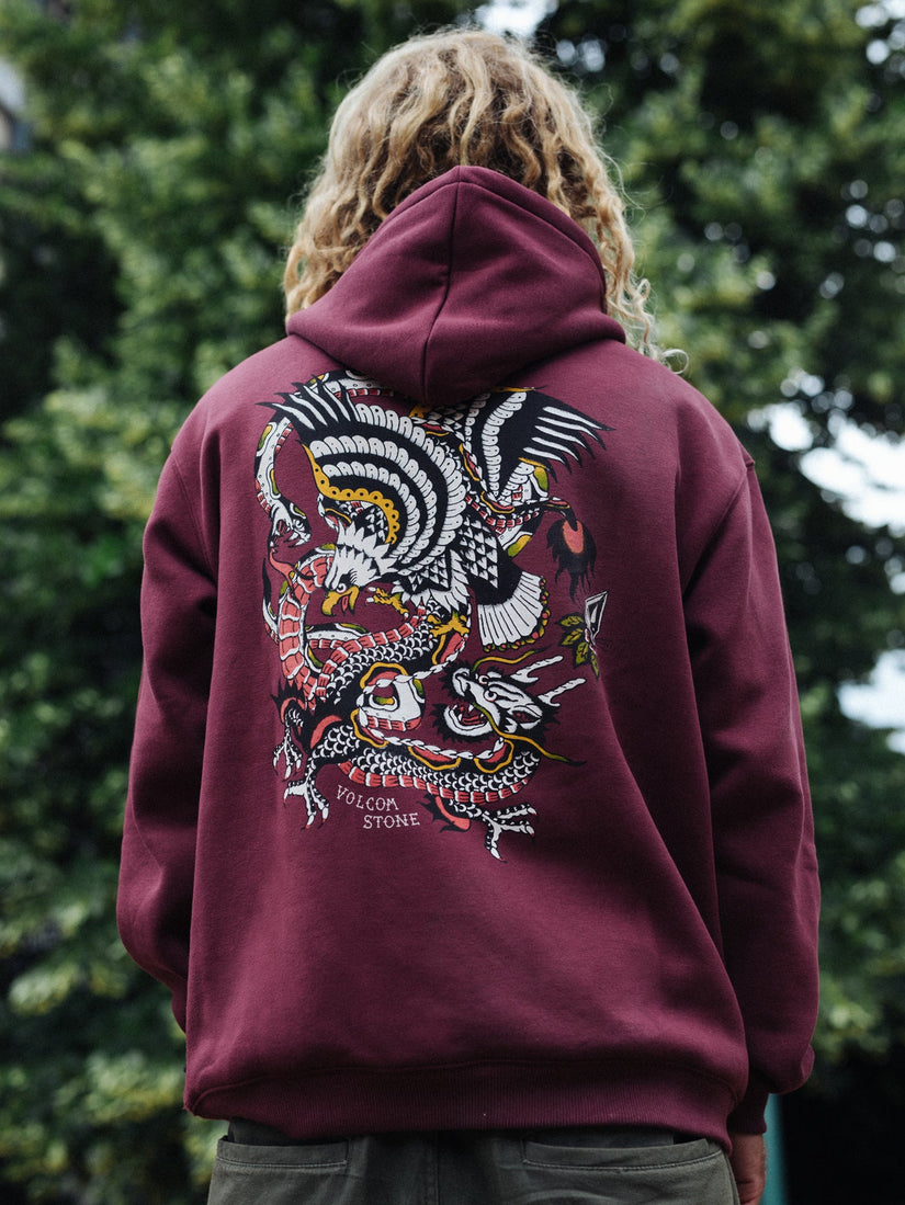 Lintell Classic Hoodie - Merlot