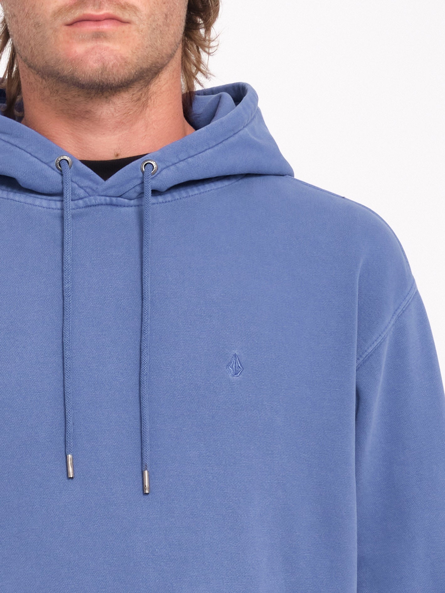 Single Stone Hoodie - Ballpoint Blue - Men - Volcom UK – Volcom