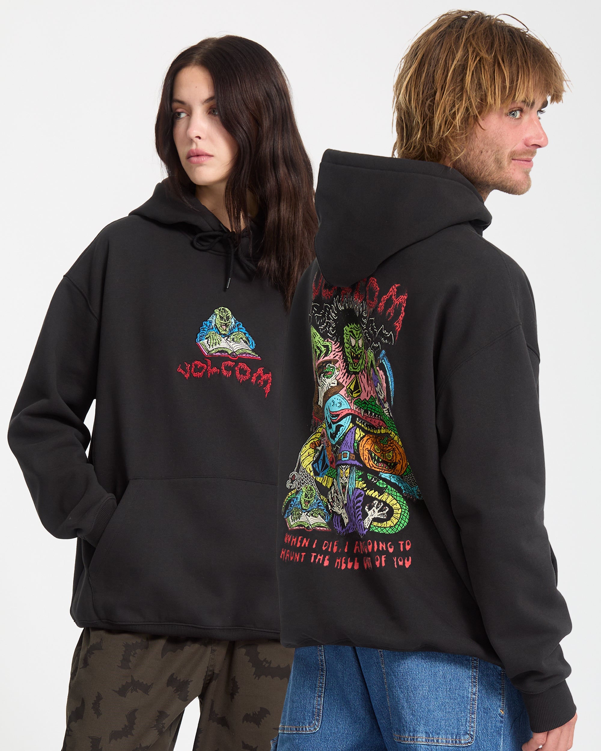 J.J. Villard Hoodie - Black - Volcom EU – Volcom United Kingdom