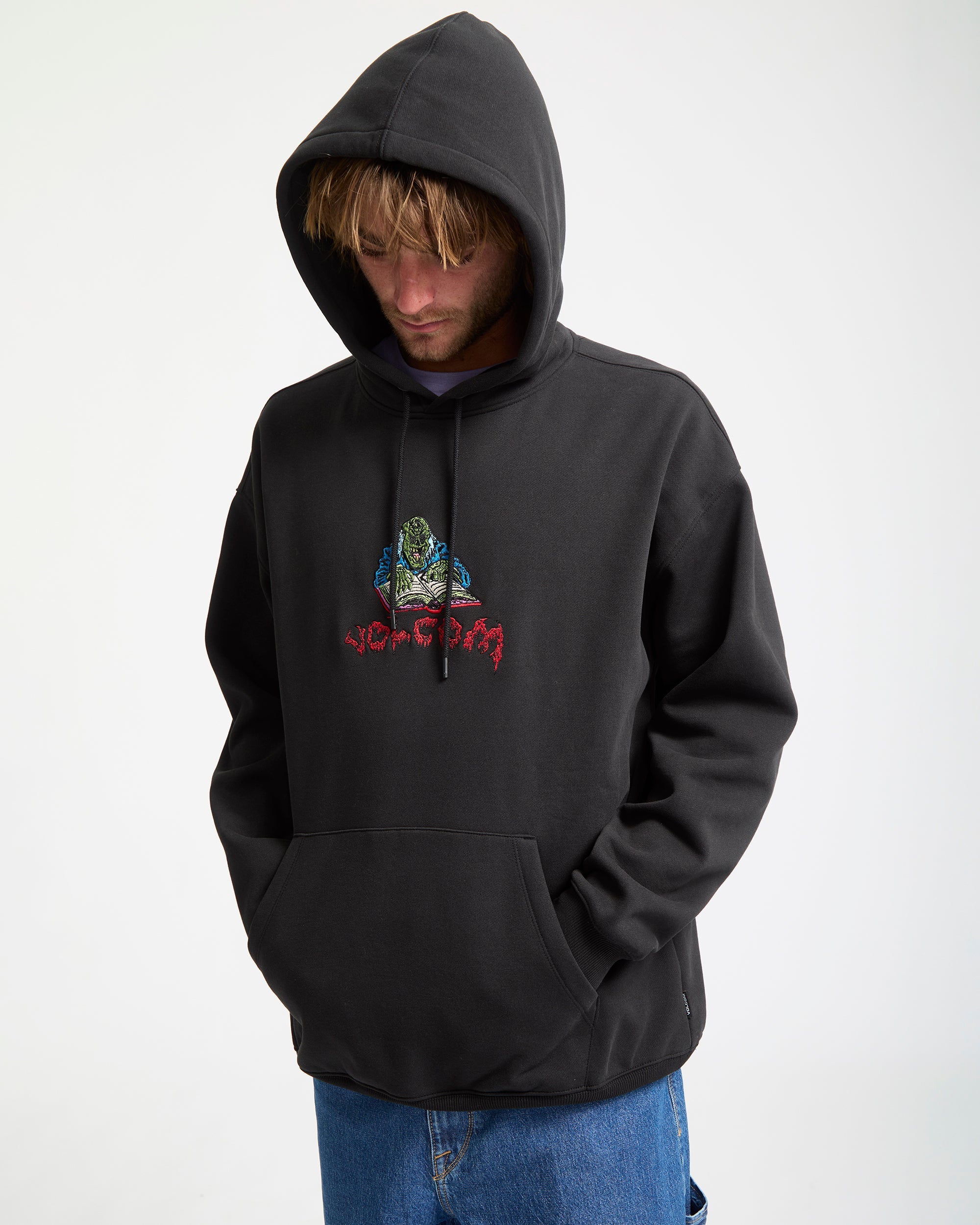 J.J. Villard Hoodie - Black - Volcom EU – Volcom United Kingdom