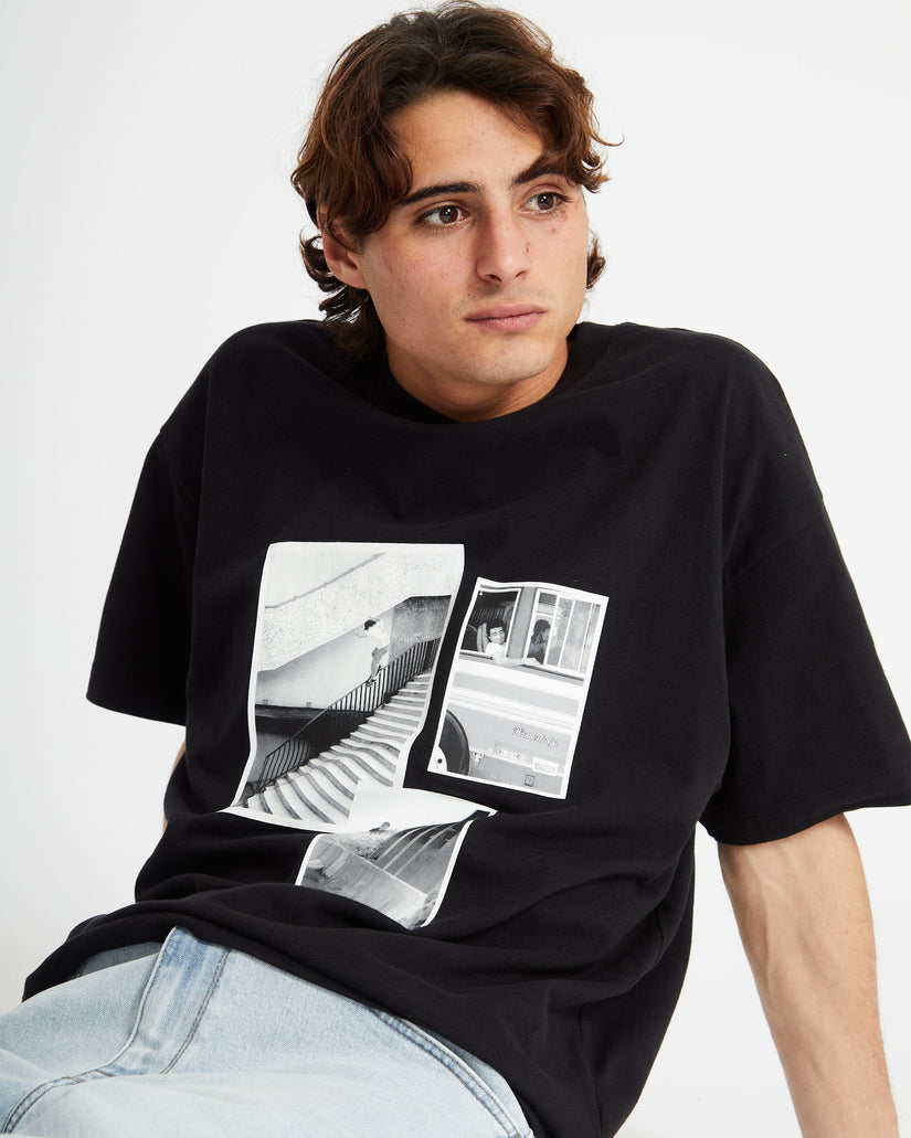 Pfanngles T-shirt - BLACK