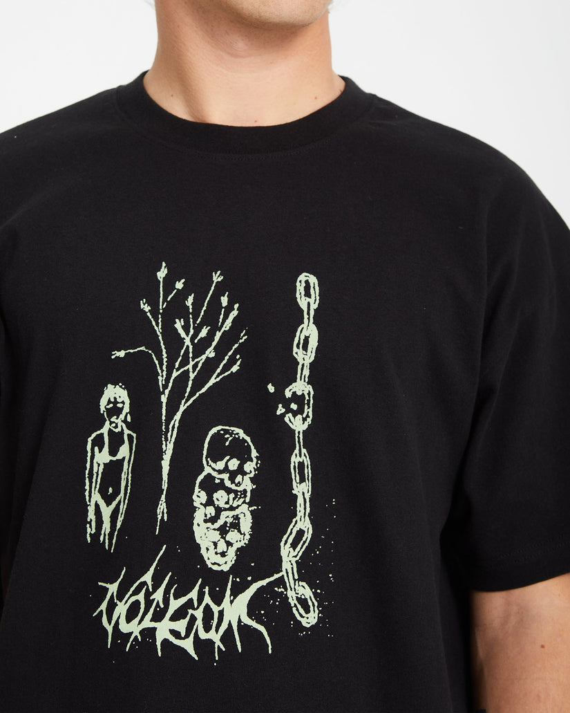 Poetic Dess T-shirt - BLACK