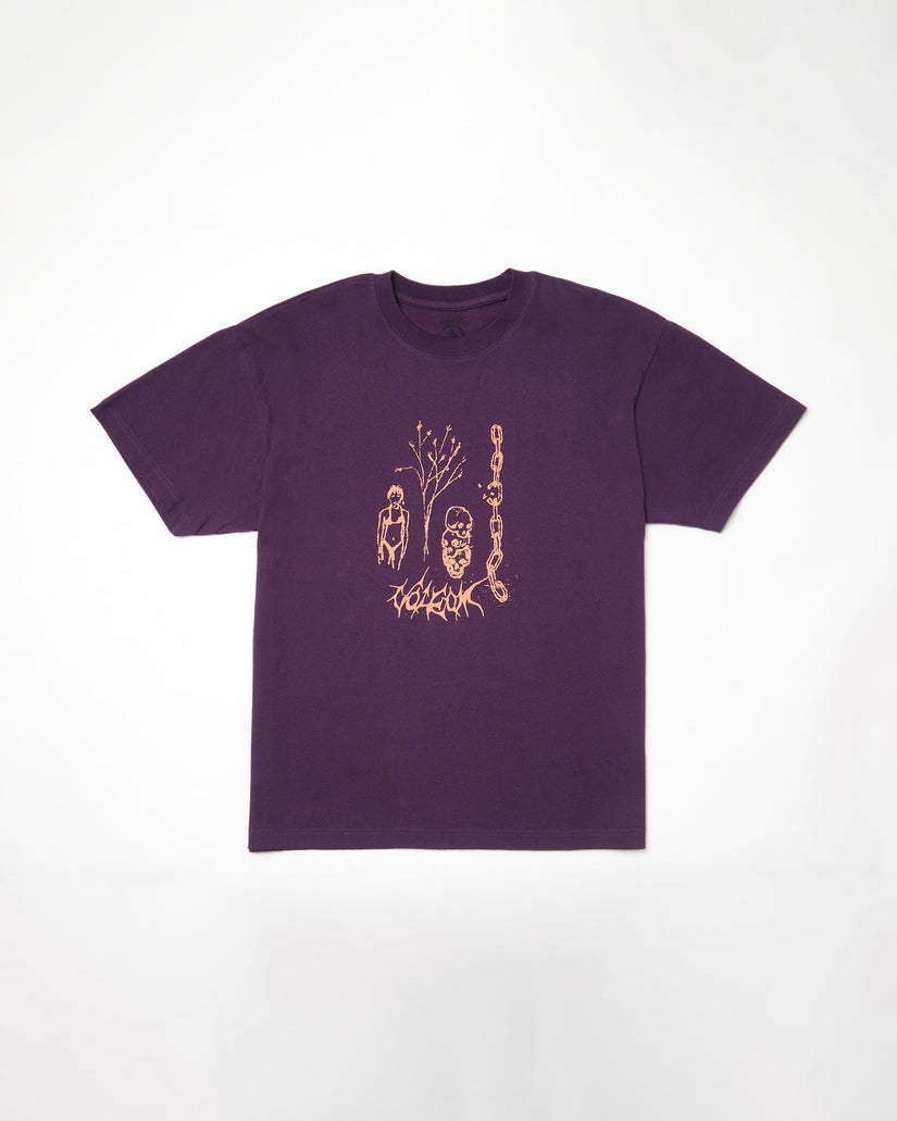 Poetic Dess T-shirt - GRAPE ROYALE