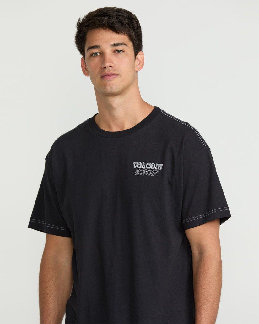 Timewave T-Shirt - Antique Black