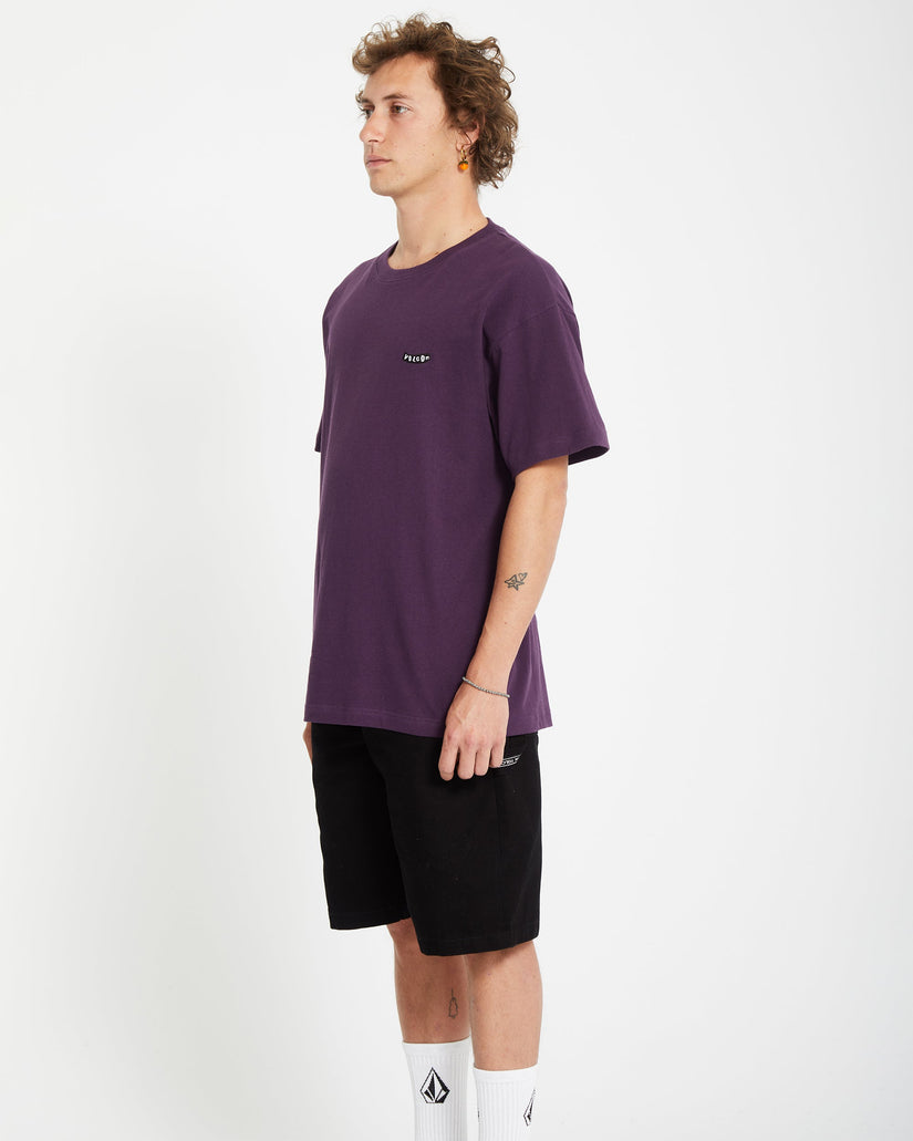 Pistol Stone T-shirt - GRAPE ROYALE