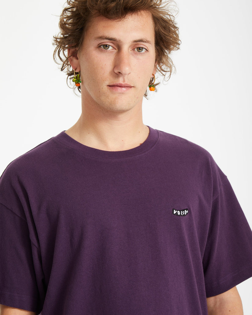 Pistol Stone T-shirt - GRAPE ROYALE