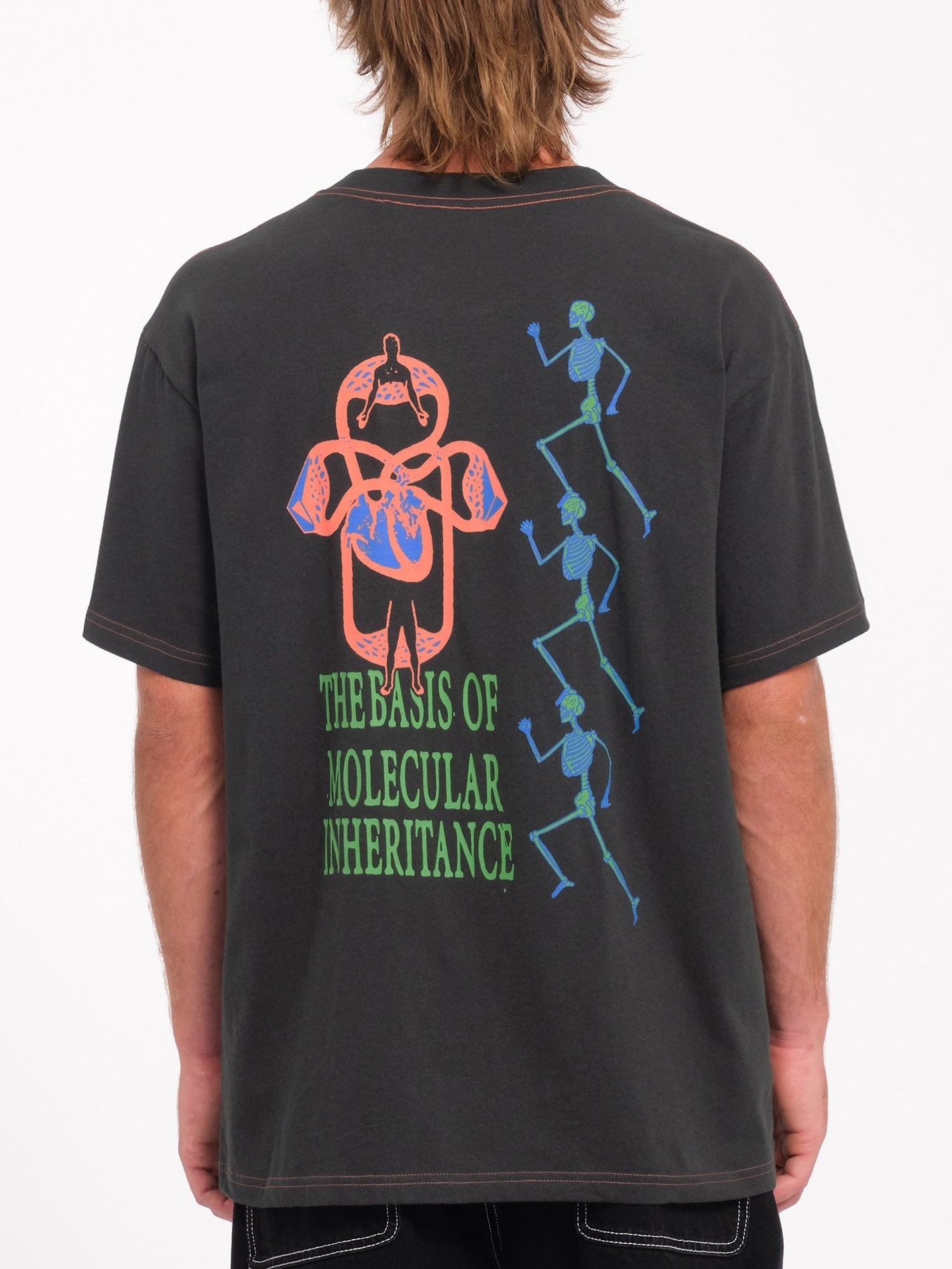 Diabolical Inheritance T-Shirt - Stealth - Men - Volcom UK