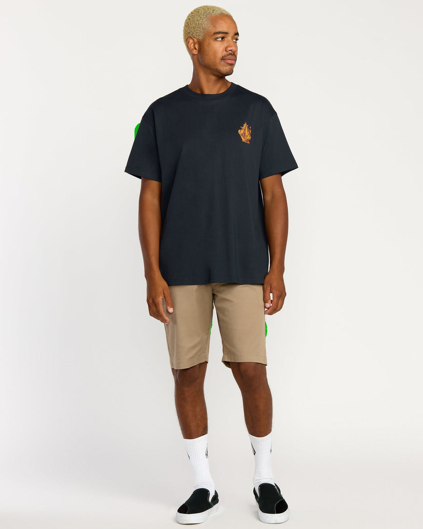 Callum Rooney T-Shirt - Antique Black