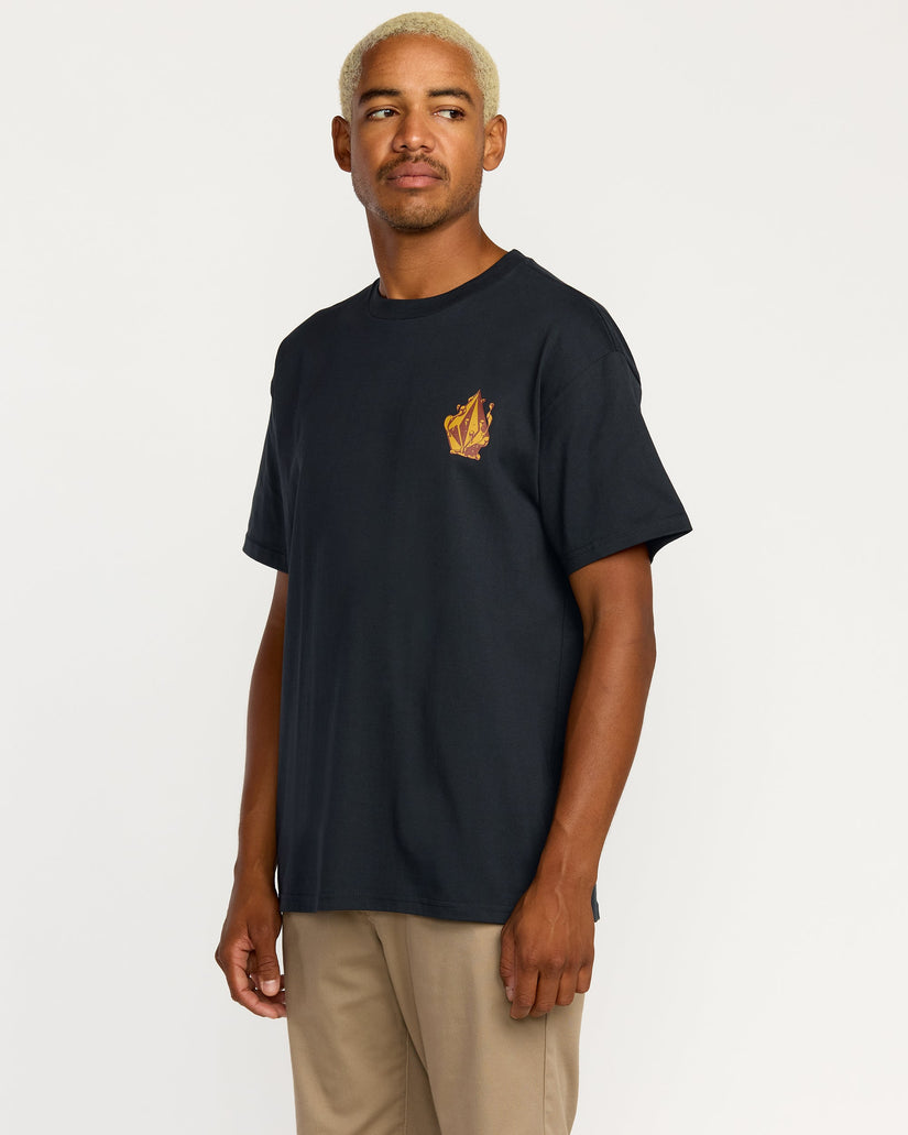Callum Rooney T-Shirt - Antique Black