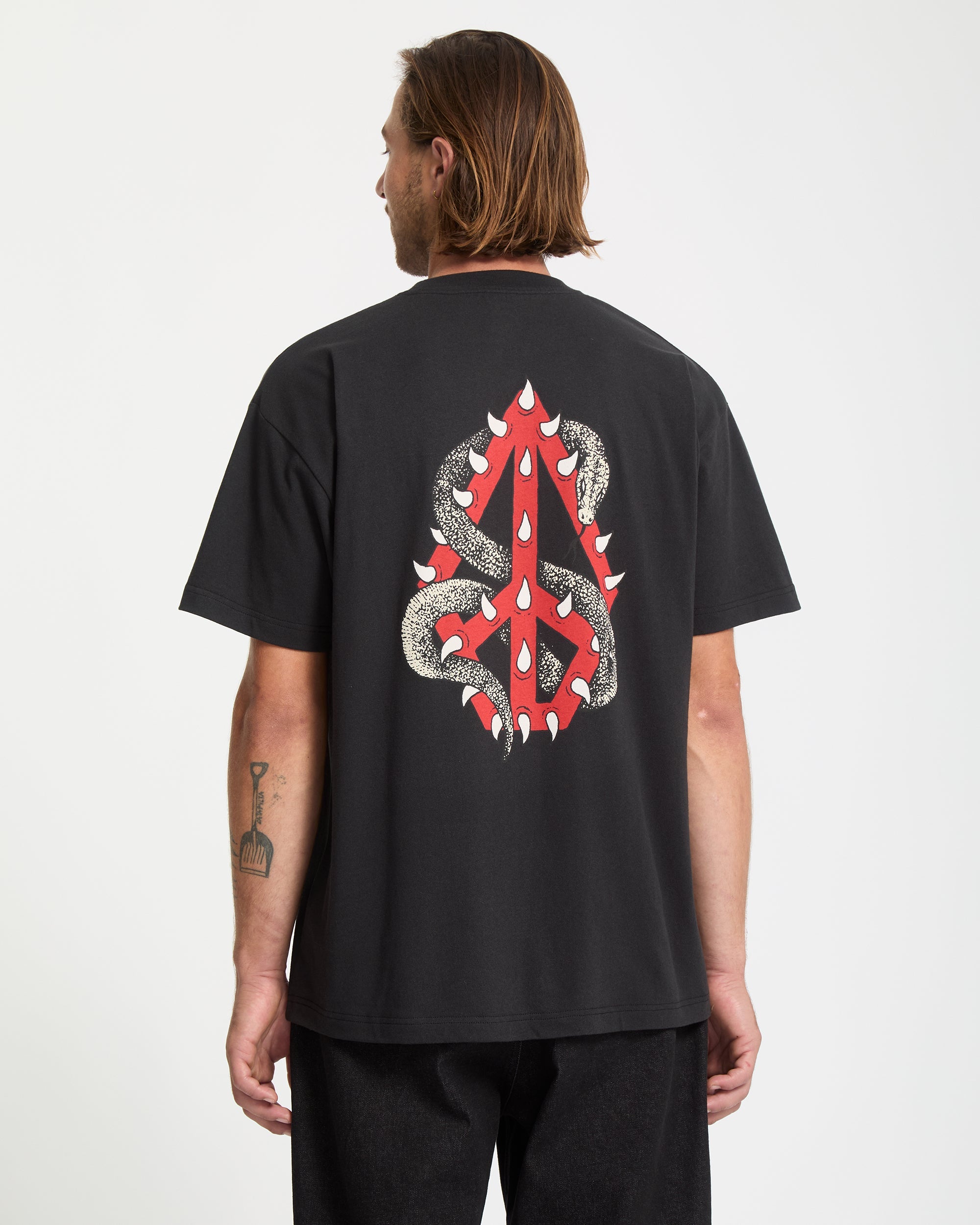 Snake Peace T-Shirt - Black - Men - Volcom EU – Volcom United Kingdom