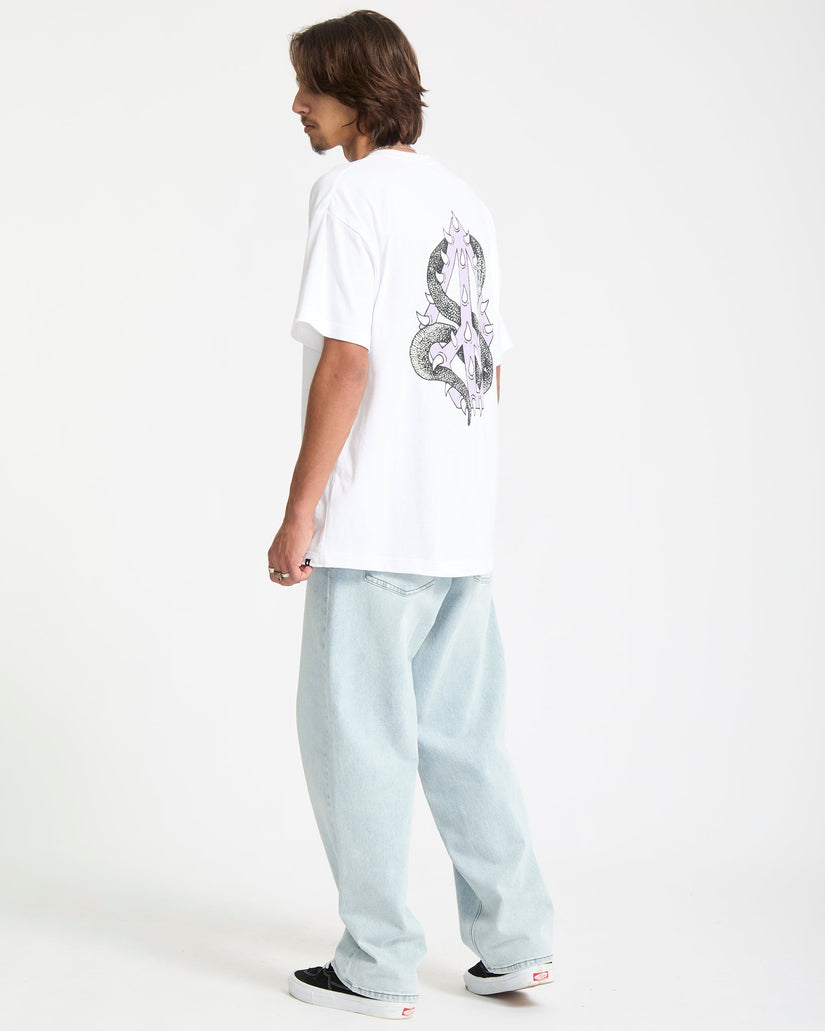 Snake Peace T-Shirt - White