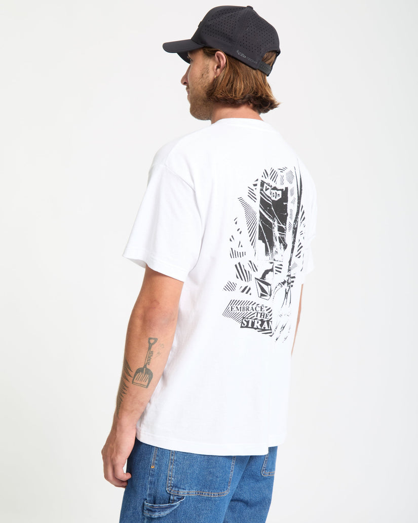 Kut N Rip T-Shirt - White