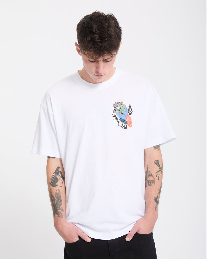 Sk8 Break T-Shirt - White