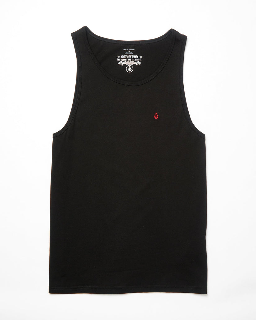 Stone Blanks Tank Top - BLACK