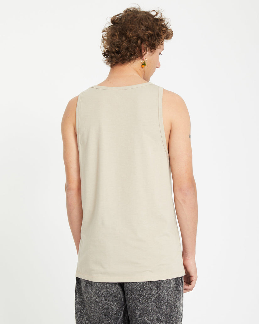 Pistol Stone Tank Top - LIGHT KHAKI