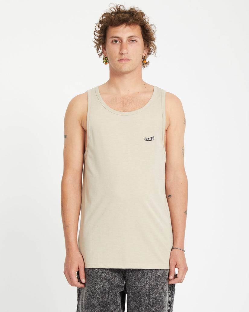 Pistol Stone Tank Top - LIGHT KHAKI