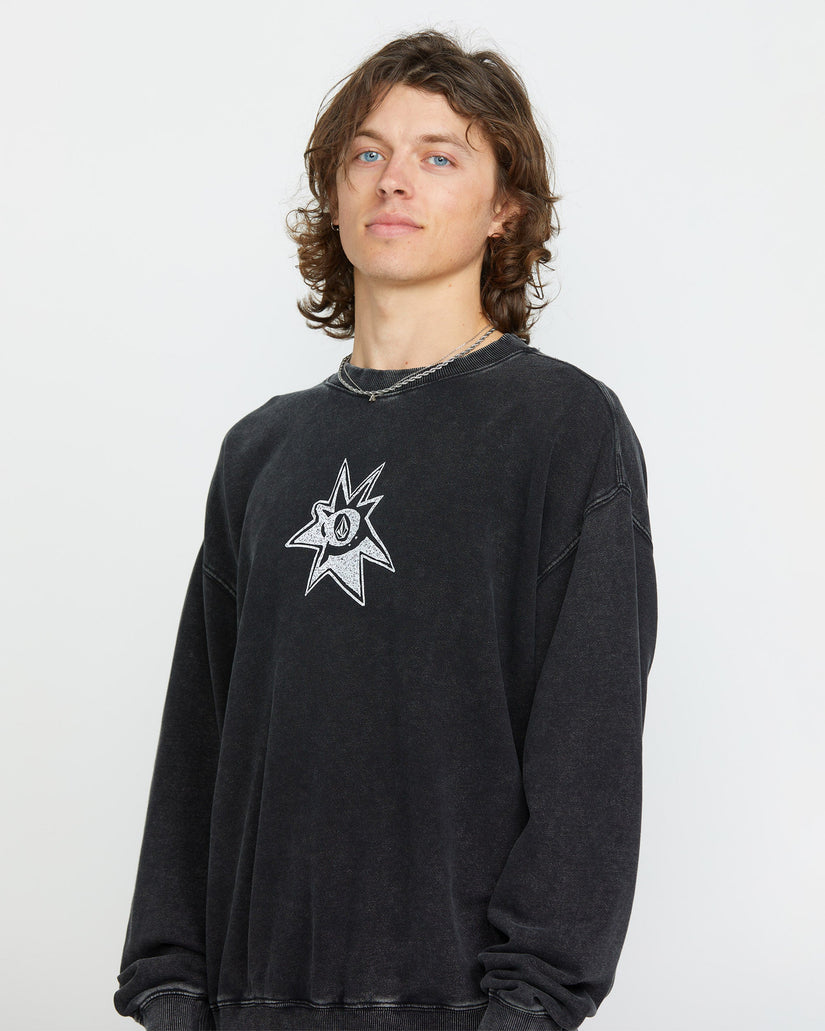 Volcom Ent Sweatshirt - BLACK