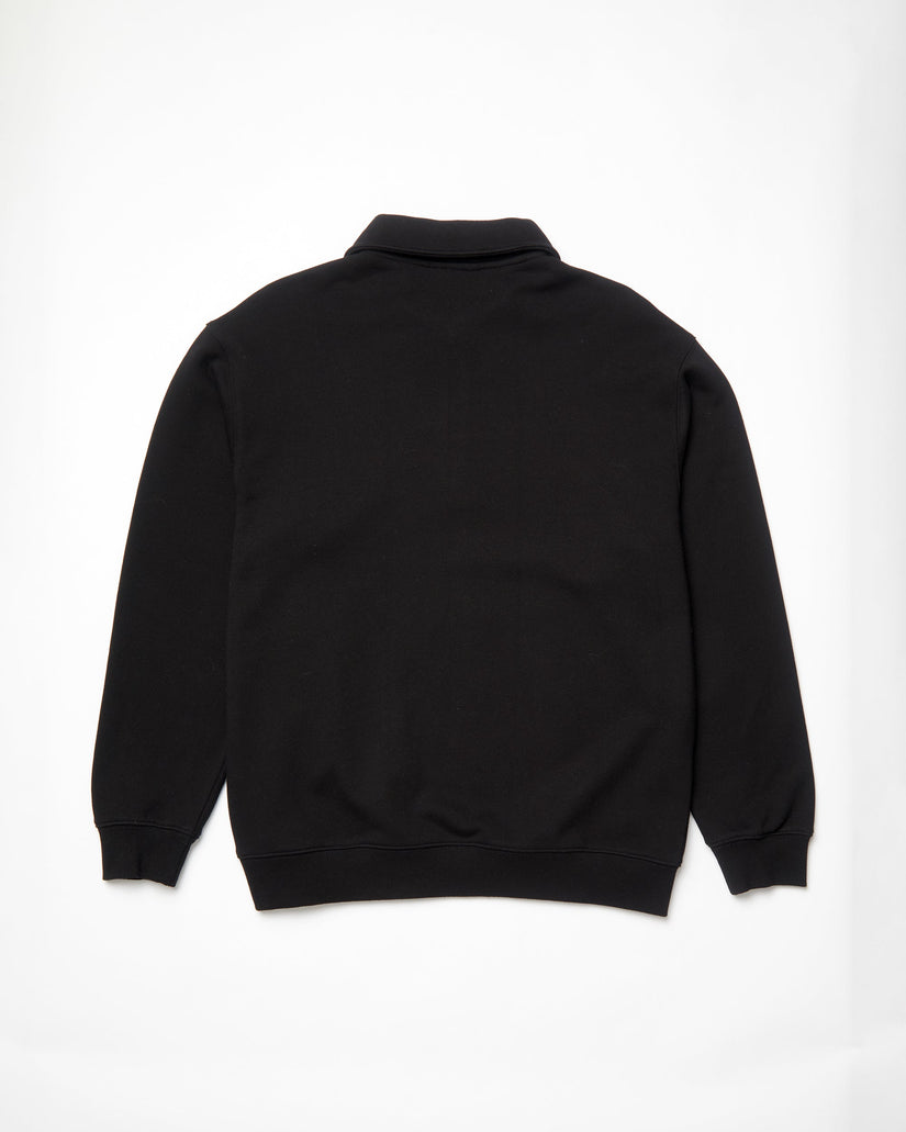 Nevermine Terry Sweatshirt - BLACK