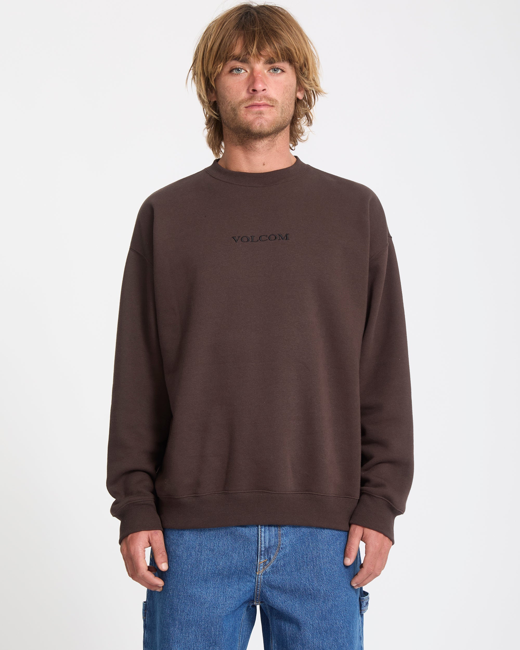 Too Kool Sweatshirt - Rinsed Black - Men - Volcom EU – Volcom