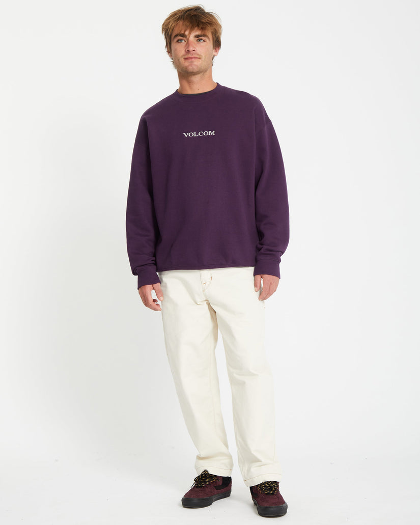 Volcom Stone Sweatshirt - GRAPE ROYALE