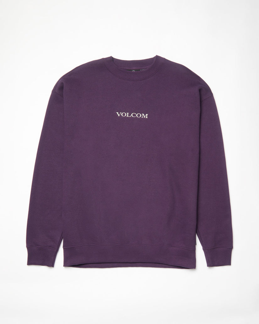 Volcom Stone Sweatshirt - GRAPE ROYALE