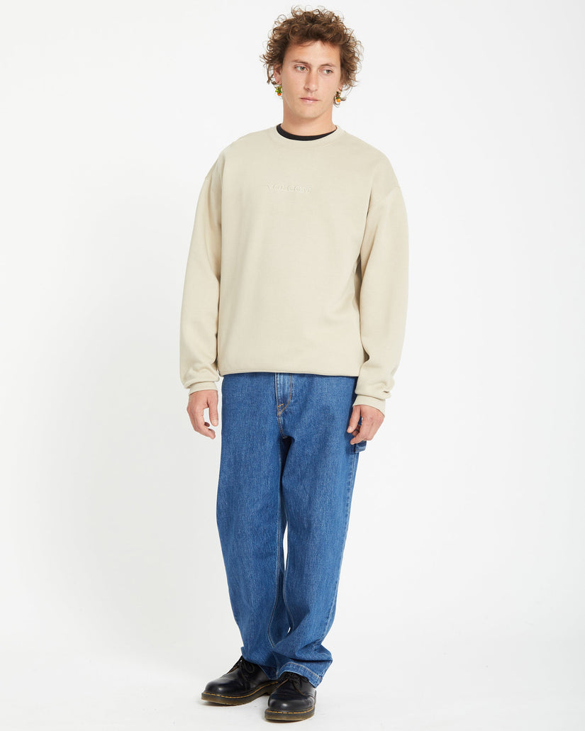 Volcom Stone Sweatshirt - LIGHT KHAKI
