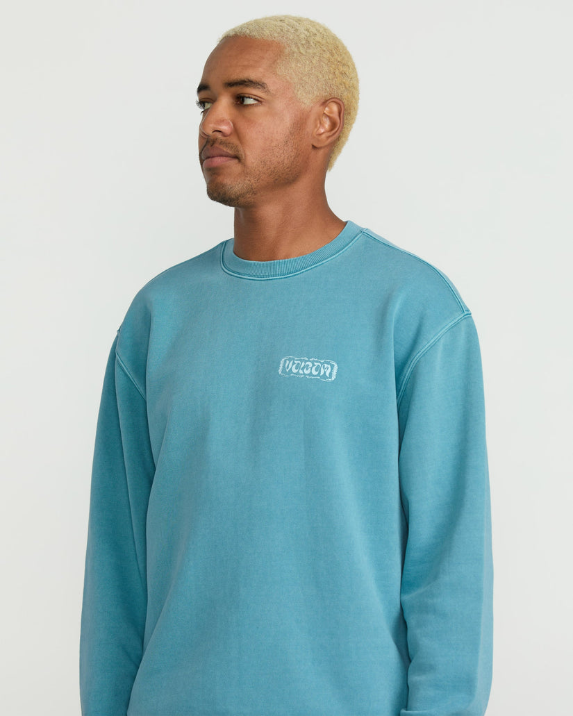 Terry Stoned Sweatshirt - Used Blue
