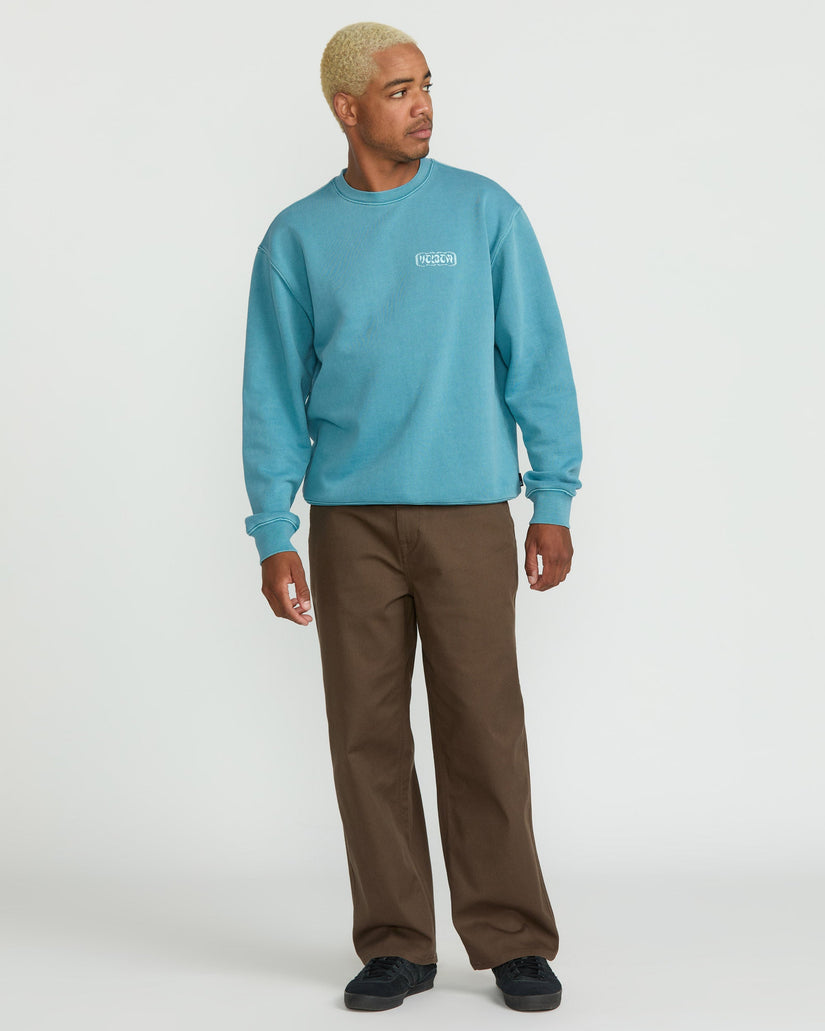 Terry Stoned Sweatshirt - Used Blue