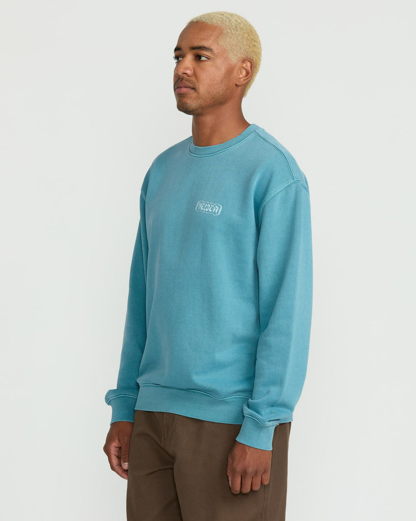 Terry Stoned Sweatshirt - Used Blue