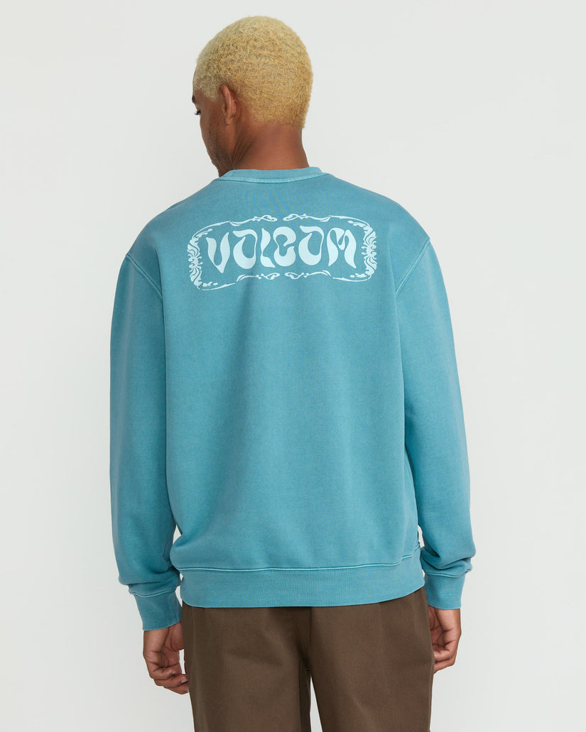 Terry Stoned Sweatshirt - Used Blue