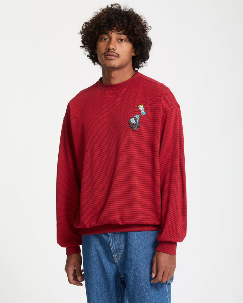J.J. Villard Sweatshirt - Lifeguard Red