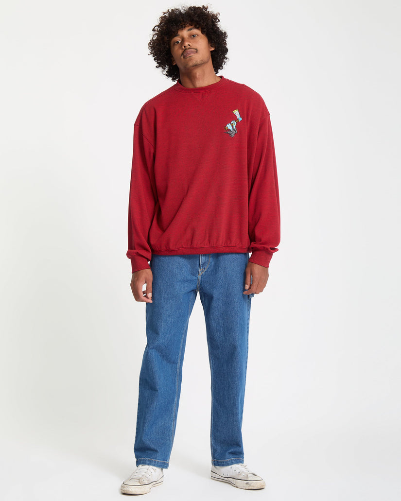 J.J. Villard Sweatshirt - Lifeguard Red