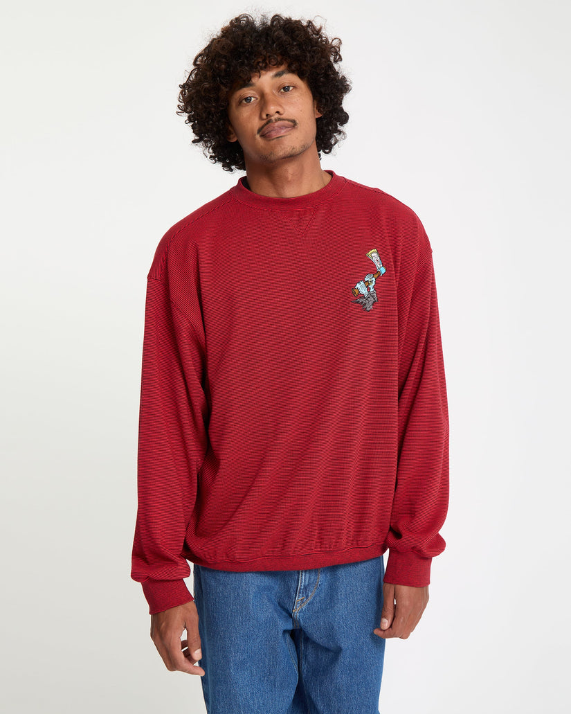 J.J. Villard Sweatshirt - Lifeguard Red