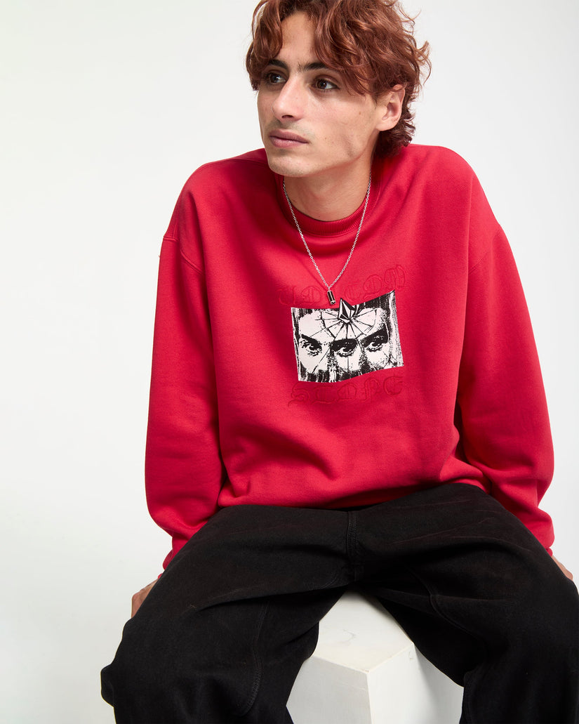 Stoneye Sweatshirt - Lifeguard Red
