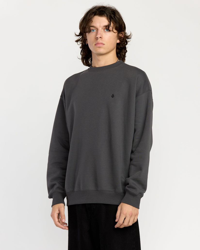 Single Stone Sweatshirt - Asphalt Black