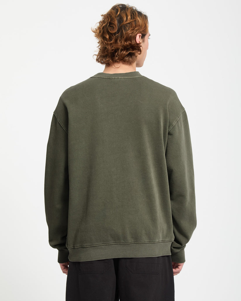 Single Stone Sweatshirt - Dark Olive