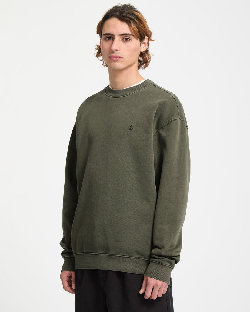 Single Stone Sweatshirt - Dark Olive