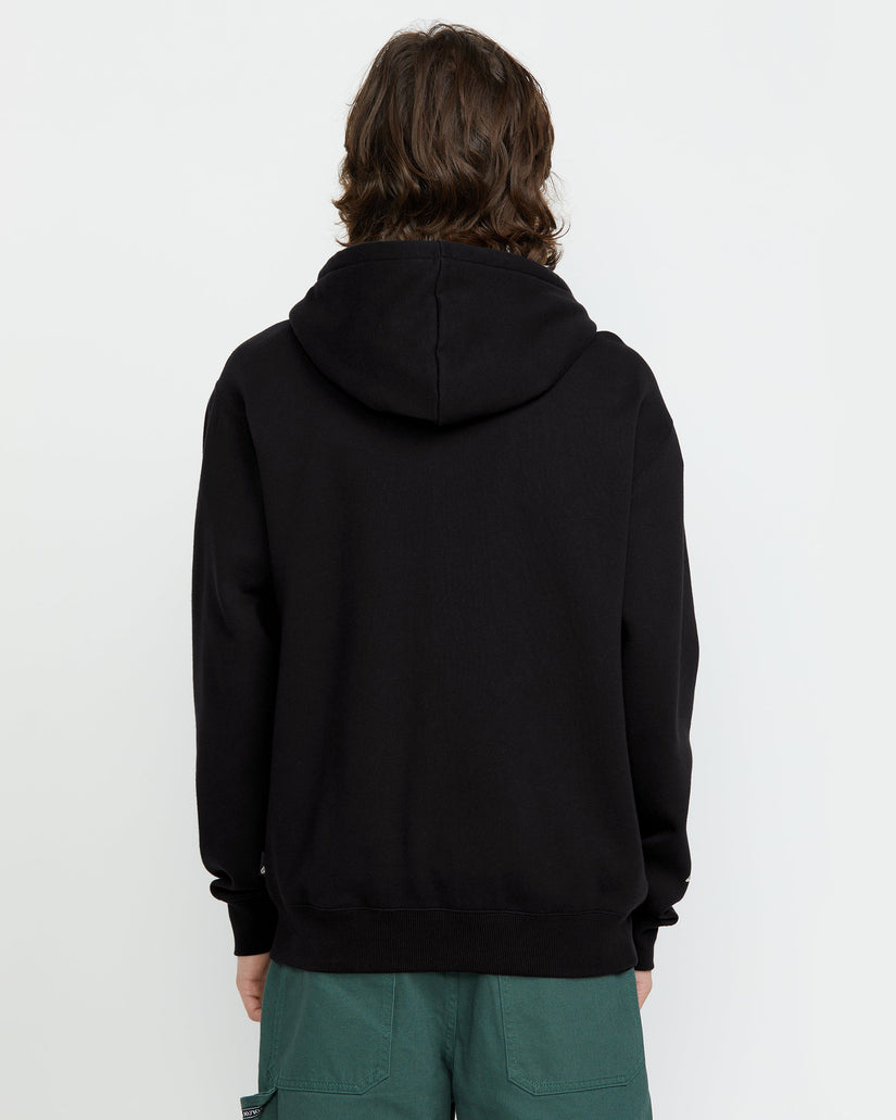 Volcom Ent Full Zip Hoodie - BLACK
