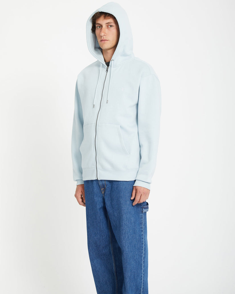 Single Stone Full Zip Hoodie - CAROLINA BLUE