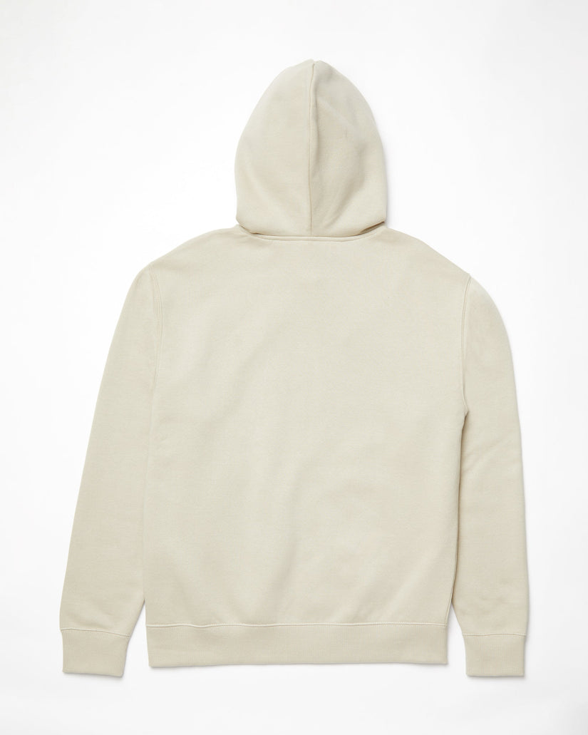 Single Stone Full Zip Hoodie - LIGHT KHAKI