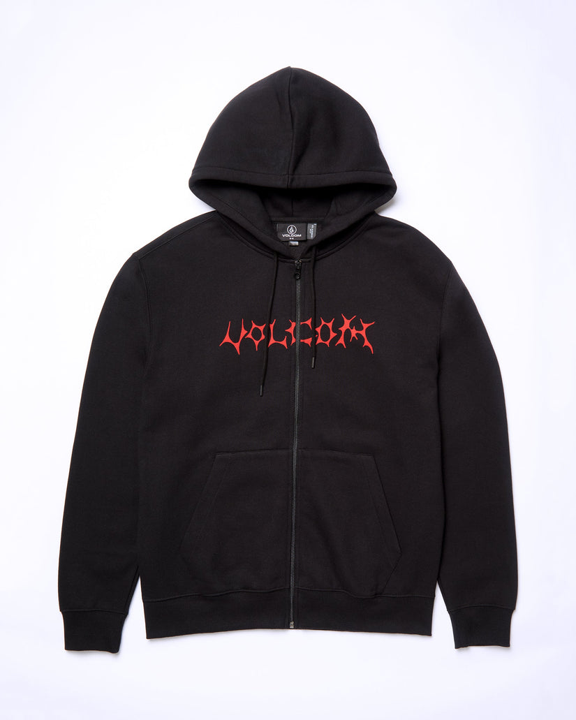 Watanite Full Zip Hoodie - BLACK