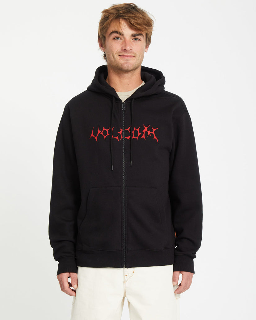 Watanite Full Zip Hoodie - BLACK