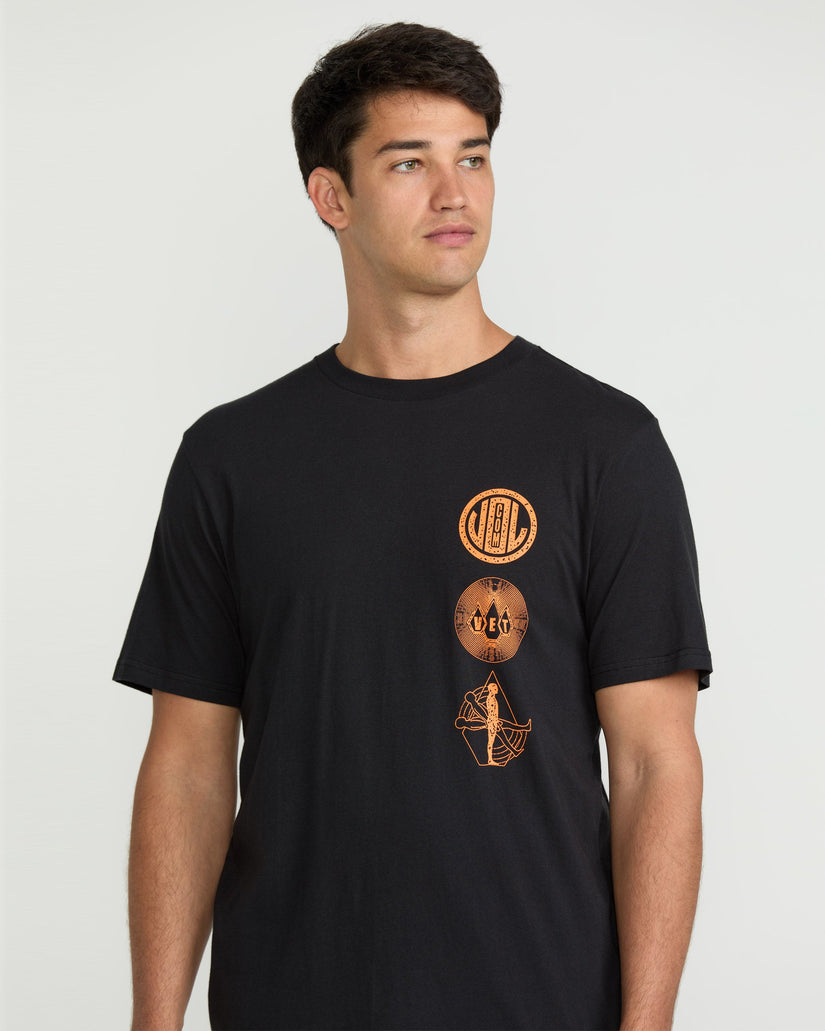 Distance T-Shirt - Antique Black