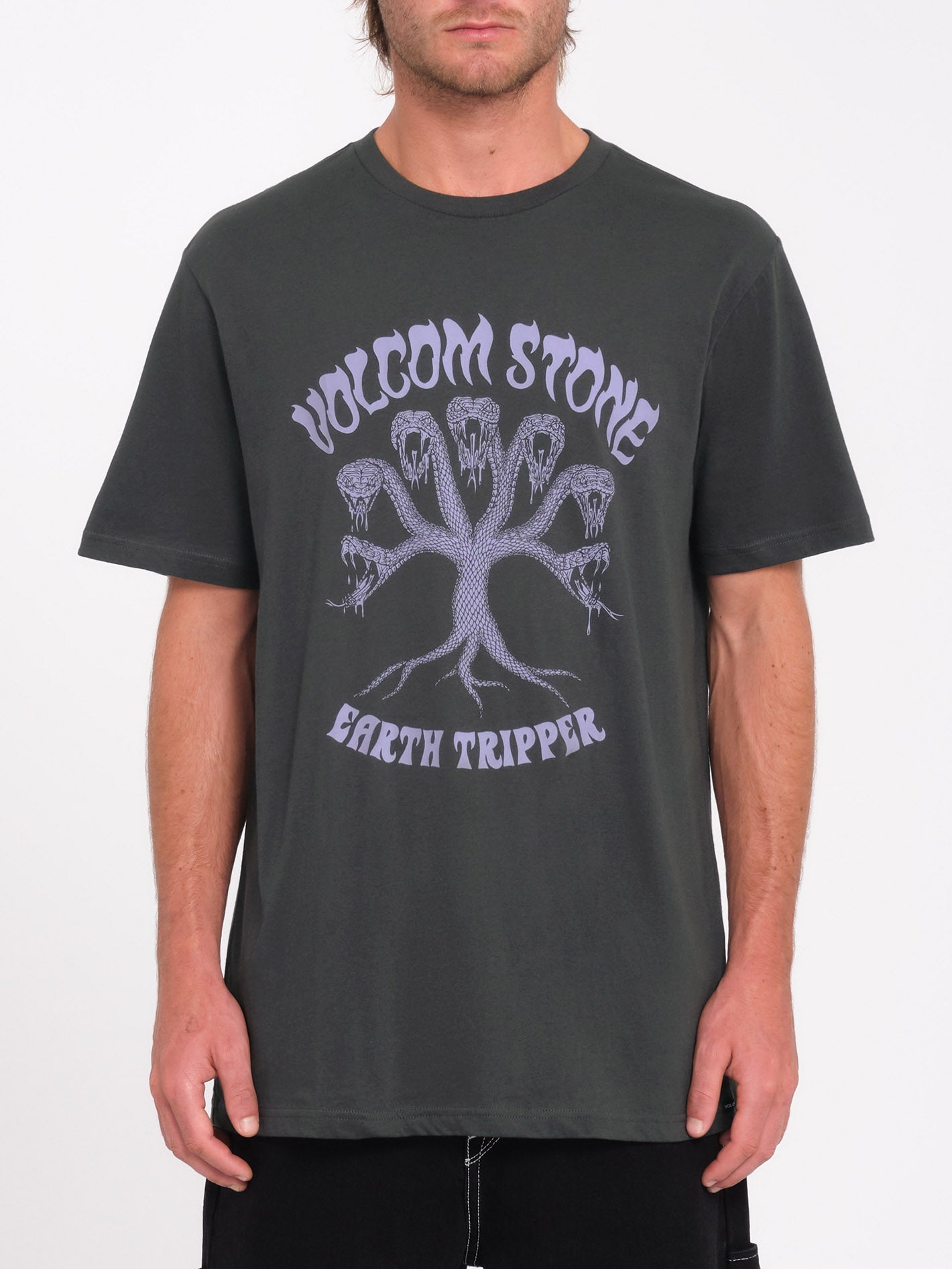 Issam Crow T-Shirt - Black - Men - Volcom UK – Volcom United Kingdom