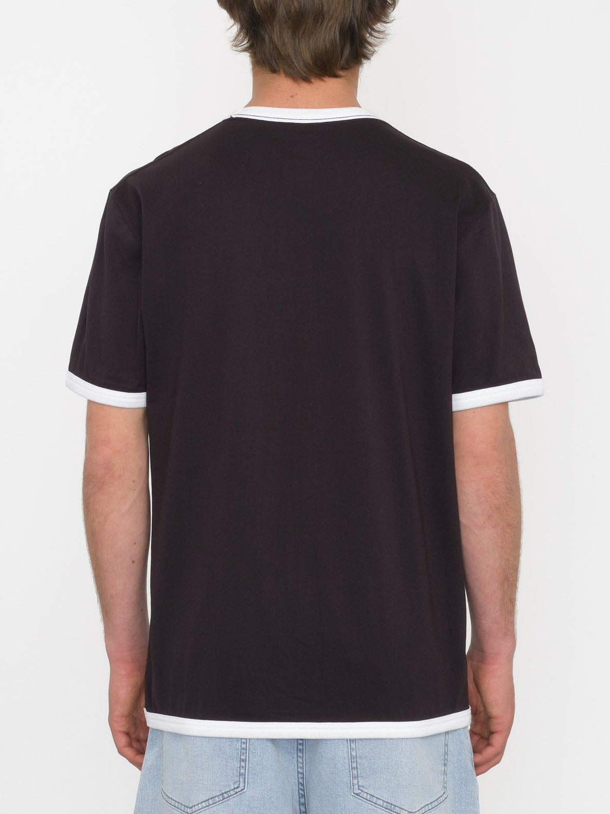Fullring Ringer T-shirt - BLACK